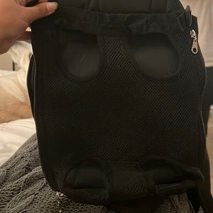 Dog carrier backpack